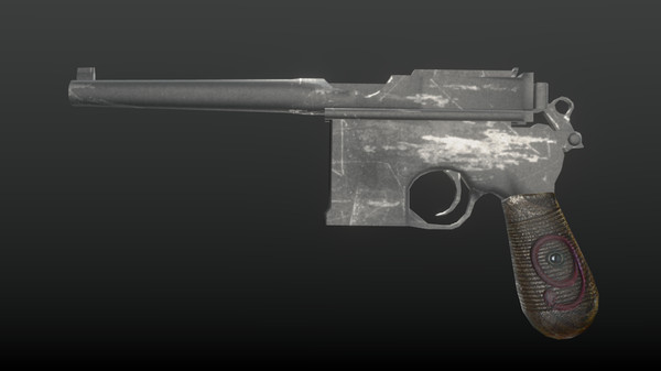 mauser military 3d model - Mauser Military pistol by TotexArtz